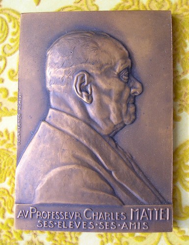 Medaille professeur charles - medaille,