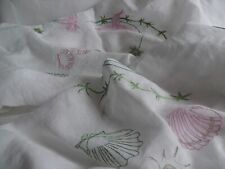 Nappe ancienne en batiste de