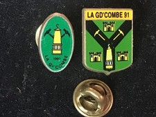 pins LA GRANDE COMBE Compagnie des Mines et Chemins de Fer du GARD RHÔNE FRANCE