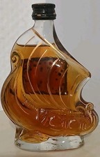 1 Miniature de Cognac Larsen  Drakkar 5cl. 