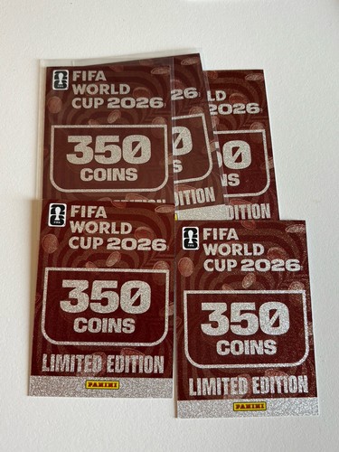 350 coins cards panini - 350,