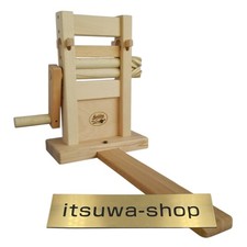 Machine à égrener Watakuriki tissage gin coton Kyoei en bois fabriquée au Jap...