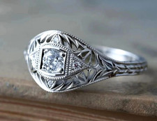 Bague Art Déco Vintage