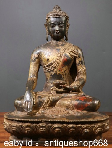 Statue bouddha amitabha - statue, de