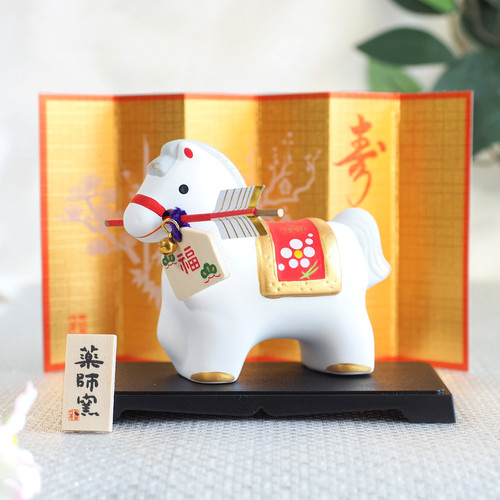 Figurine poterie cheval - , du