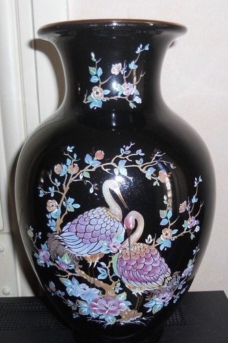 Vase ancien faience asie - ancien, ?