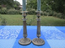 Paire Chandelier bronze ancien