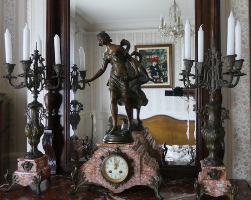 Parure garniture chemnée - parure/garniture,