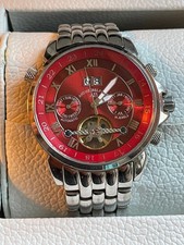 MONTRE ANDRE BELFORT GENEVE ETOILE POLAIRE ROUGE QUASI NEUVE MODELE AB 4410