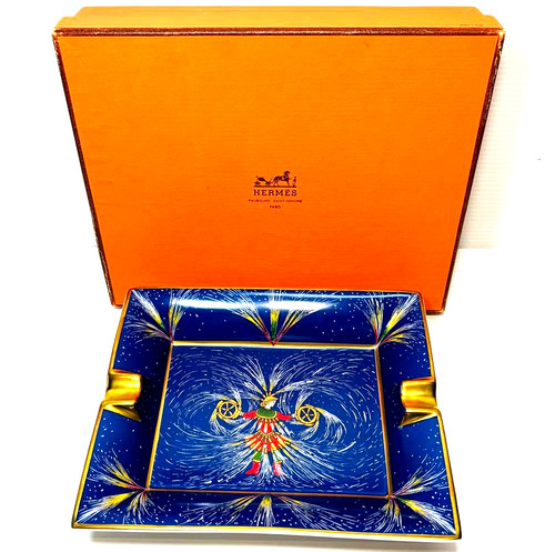 Cendrier hermes porcelaine - cendrier,