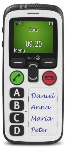 Téléphone mobile doro - téléphone,