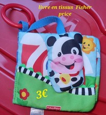 Livre éveil en tissu Fisher