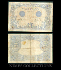 BILLET DE 20 FRANCS  BLEU