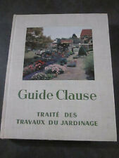 E8- Guide Clause- Traité des travaux du jardinage- Clause-1959