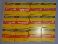 Lot De 10 Kodachrome 25 Et 2 Kodachrome 40  Kodak Film Couleur Périmés 