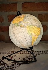 Globe terrestre lumineux - lumineux, en