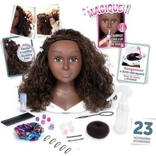 Smoby - Tete a coiffer cheveux