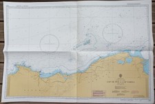 CARTE MARINE ALGÉRIE TUNISIE