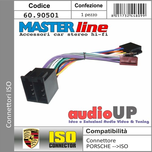 Connecteur iso autoradio pour - connecteur,