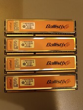 4 barrettes Crucial Ballistix