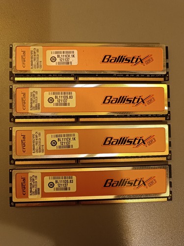 Barrettes crucial ballistix - barrettes,