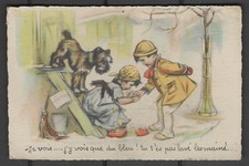 Carte Postale   Germaine   BOURET Dim 9 X 14 Cm SUPERBE