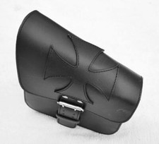 Sacoche latérale en Cuir