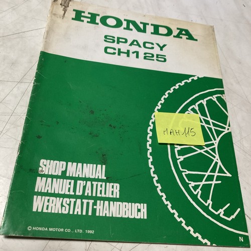 Honda spacy ch125 1992 - honda, n