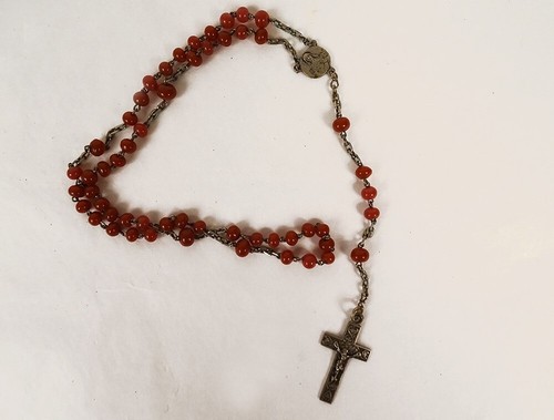 Chapelet croix crucifix métal