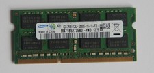 Mémoire RAM 4 Go SoDimm DDR3 -- Samsung PC3L-12800S