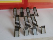 ENSEMBE DE 7 RAILS D'ACCES POUR PONT TOURNANT FLEISCHMANN Ref 6153