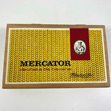 Boîtes à Cigares en Bois Vintage MERCATOR - Déchets de Havane - Vander Elst