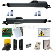 Kit motorisation portail battant FAAC GENIUS MISTRAL 300 JLC 868 Mhz 51700931 