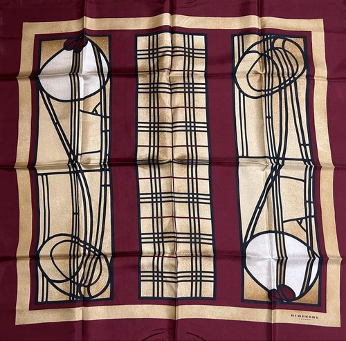 Foulard carré géométrique