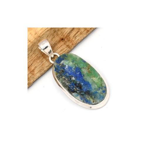Pendentif azurite sur - pendentif,