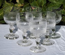 Service de 6 verres à eau en cristal de Baccarat modèle Renaissance Haut 14,8 cm