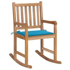 Bois de Teck Solide Chaise à