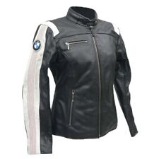 BMW Veste en Cuir de Moto Courses Femmes MOTOGP Vestes de Motard en Cuir 46-60