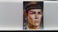 SPOCK COMICS STAR TREK WARS ORIGINAL HAND MADE DRAWING SKETCH CARD ACEO