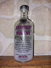 Absolut Vodka Kurant 700ml vide