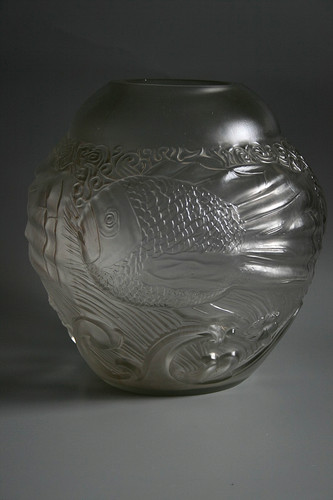 Antique art deco glass - deco, in
