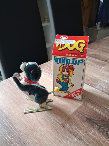 Jouet mécanique chien - mécanique,