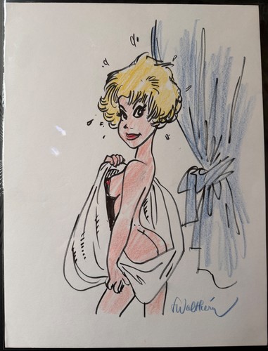 Dessin original walthery - original,