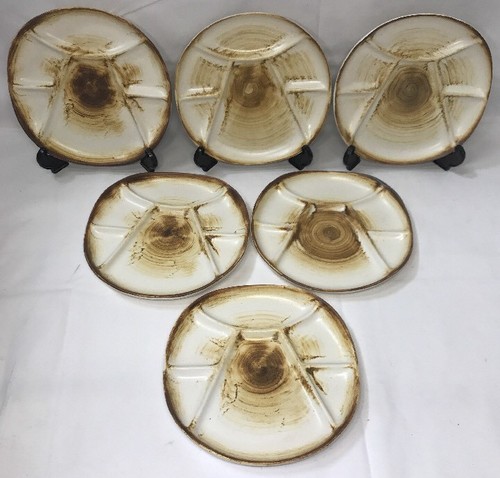 Lot3 assiettes a fondue - assiettes,