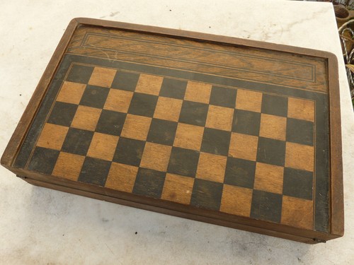 Ancien jeu backgammon - ancien, de