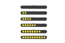 Mini LED Noir Clignotant