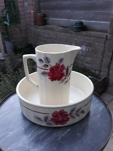 Ensemble toilette cuvette broc - ensemble,