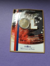 Piece 1 euro 1/2 Olympique Lyonnais Sous Coincard 2009