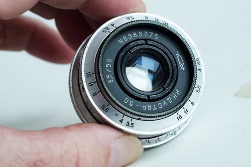 Objectif industar 50mm 5 - objectif, f3,5