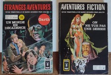 Lot 2 COMICS POCKET AREDIT - Aventures Fiction N°28 et Etranges Aventures N°31